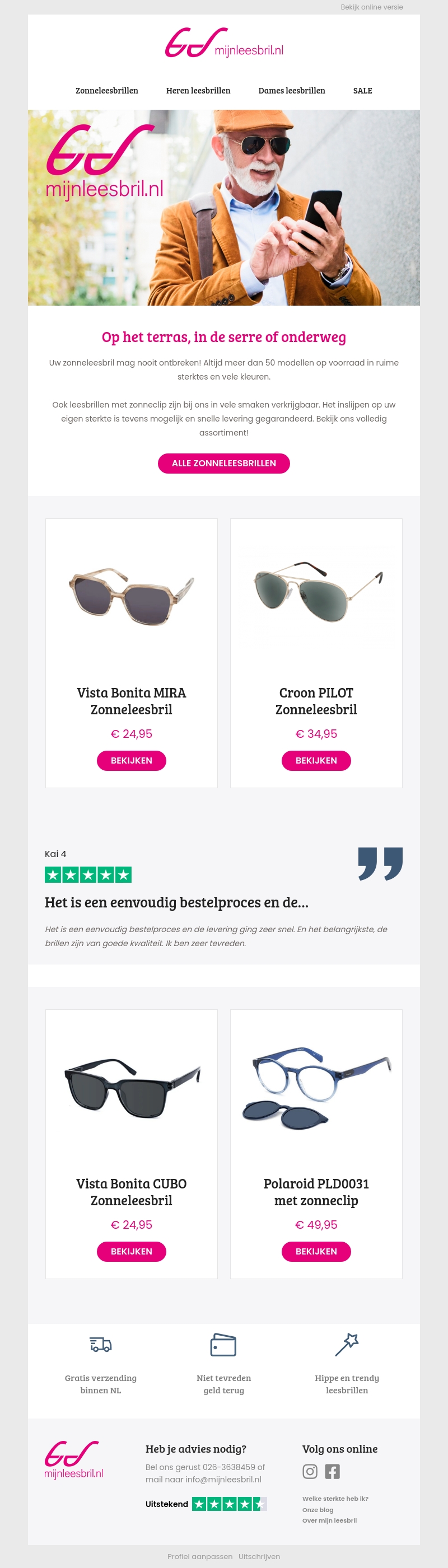 De zonneleesbril als onmisbaar accessoire De zonneleesbril als onmisbaar accessoire