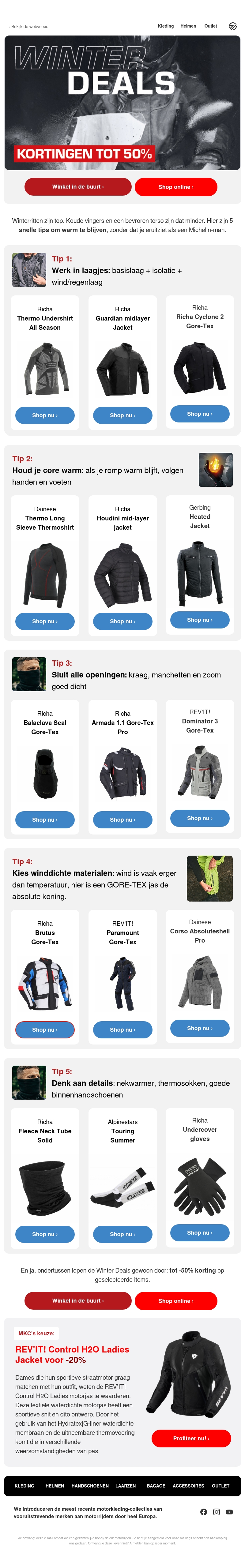 Hoe blijf jij warm op de motor? Hoe blijf jij warm op de motor?