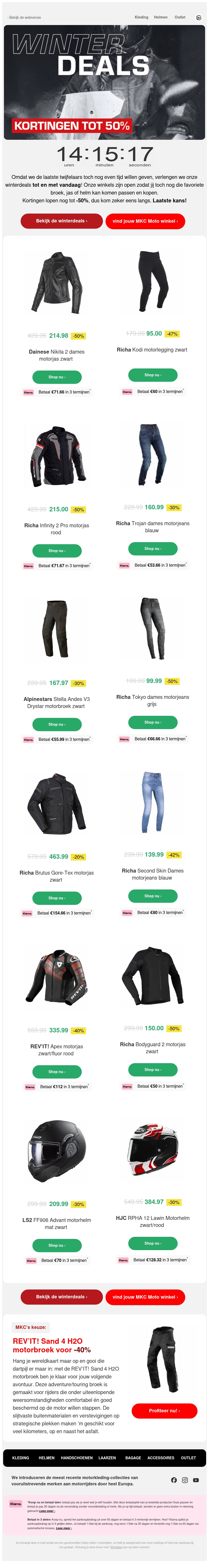 Laatste kans, extra kortingen Laatste kans, extra kortingen