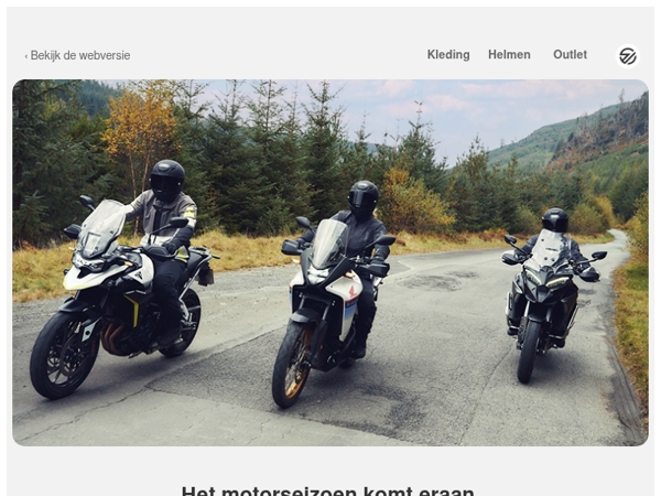 Klaar voor het motorseizoen?