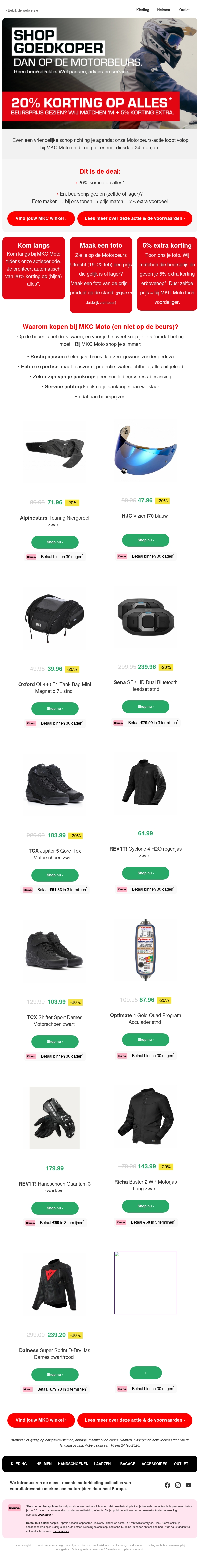 Beursweekend: vergeet je 20% + 5% extra niet Beursweekend: vergeet je 20% + 5% extra niet