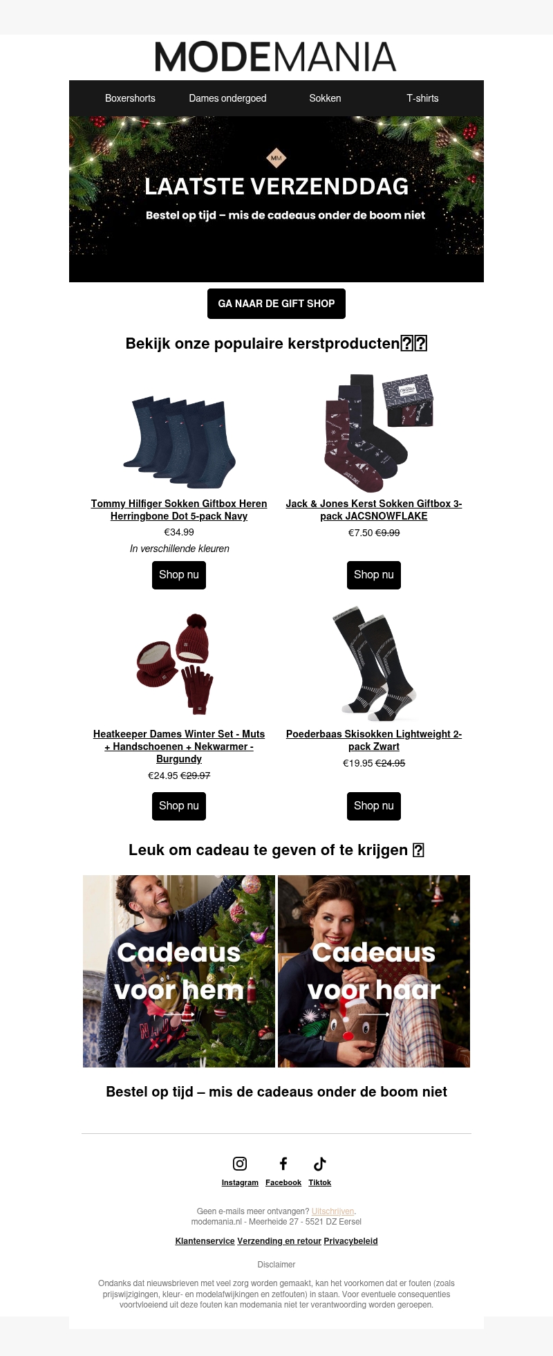 🎄 Bestel nu voor Kerst! Laatste kans! 🎄 Bestel nu voor Kerst! Laatste kans!