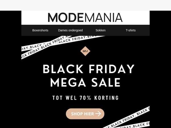 Vroege vogels pakken de beste deals✨ Black Friday Kortingen tot 70%!