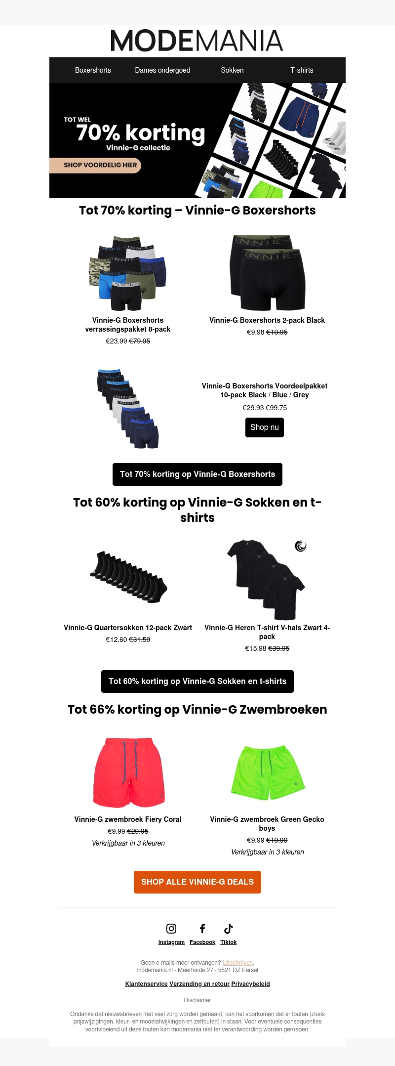 🔥 Tot 70% korting op Vinnie-G! Sla nu je slag! 🔥 Tot 70% korting op Vinnie-G! Sla nu je slag!