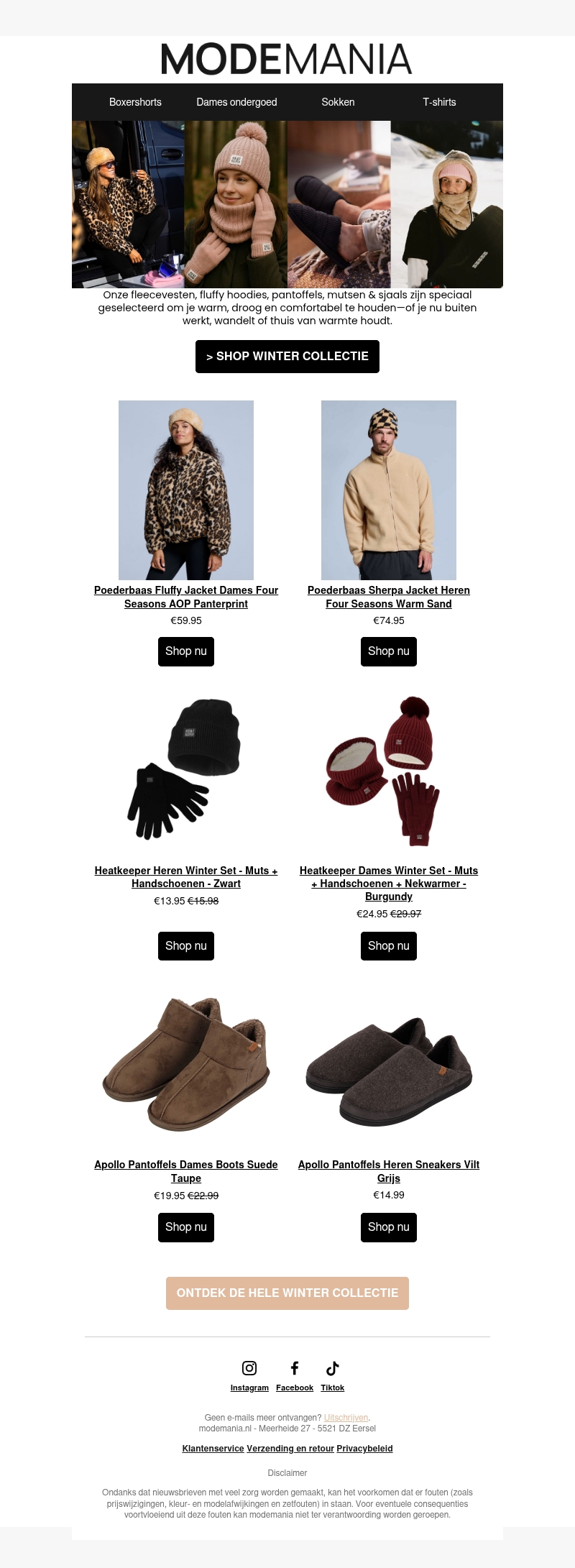 ✨ Onze warmste deals van het seizoen❄️ ✨ Onze warmste deals van het seizoen❄️