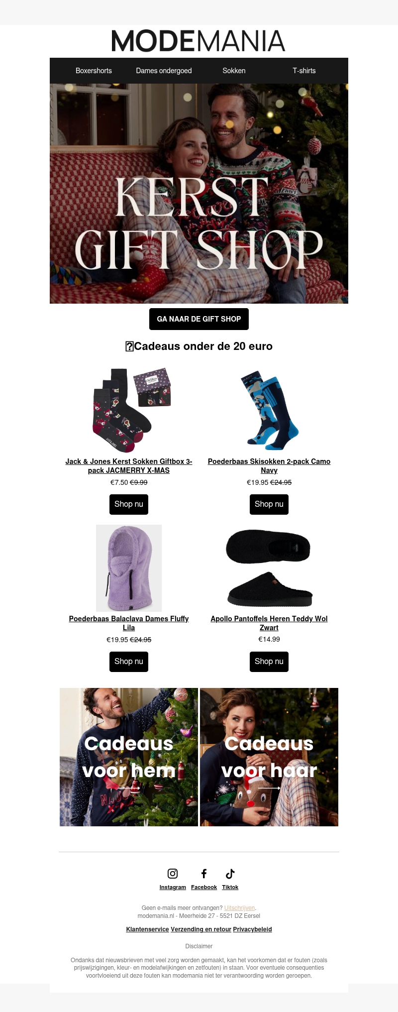 🎁 Cadeaus onder €20 die altijd scoren! 🎁 Cadeaus onder €20 die altijd scoren!