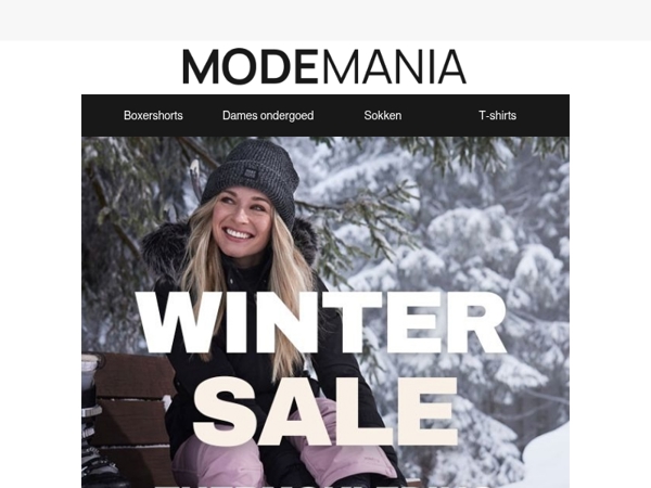 Blijf warm ❄️ Thermokleding in de Winter Sale