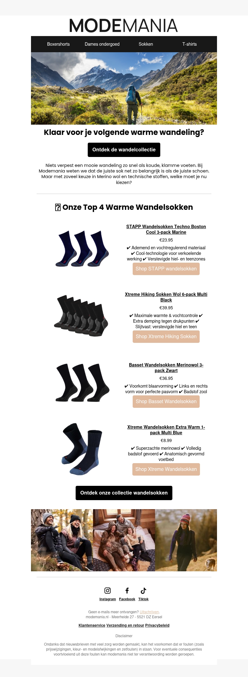 Nooit meer koude voeten? Ontdek onze 4 favoriete wandelsokken 🧦 Nooit meer koude voeten? Ontdek onze 4 favoriete wandelsokken 🧦