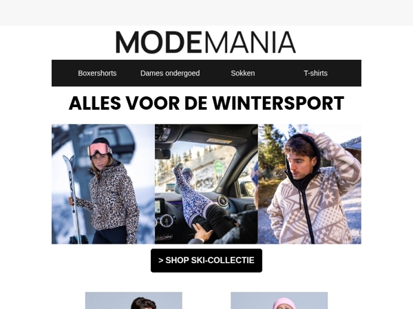 Klaar voor de wintersport?❄️ Ontdek onze must-haves!
