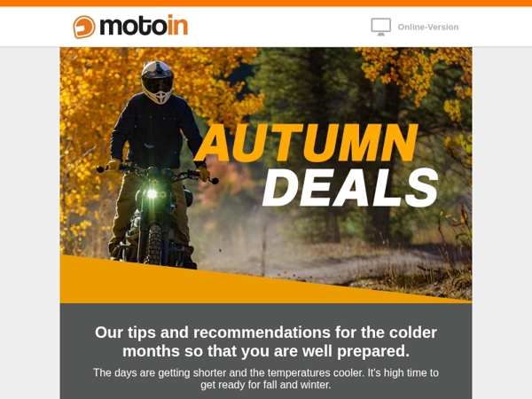 🍂 Fit and prepared for autumn