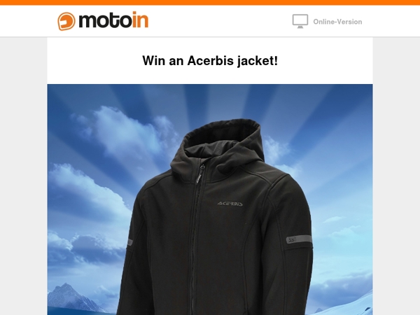 🎁 Instagram giveaway: Win an Acerbis jacket!