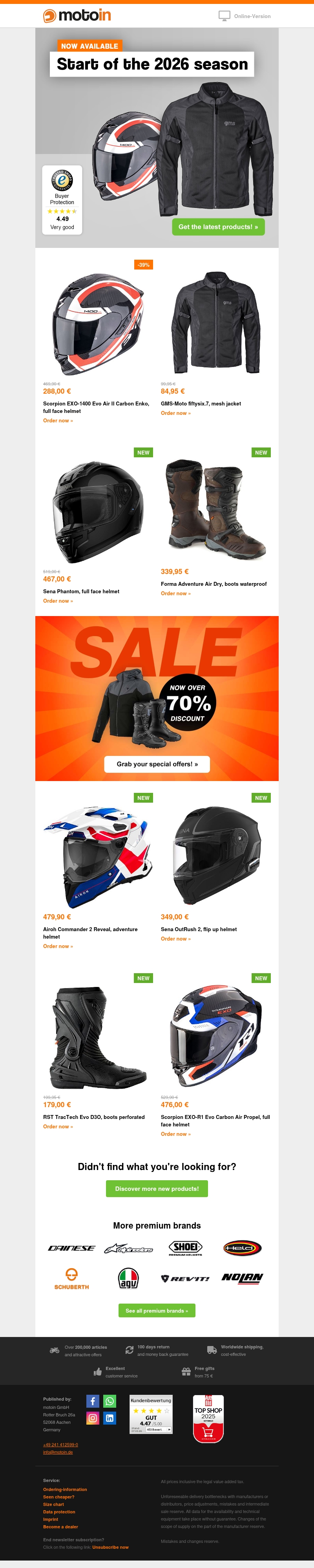 ๐๏ธ New Season. New Deals. ๐๏ธ New Season. New Deals.