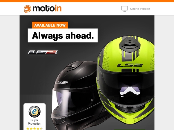 🏍️ Get your LS2 helmets now!
