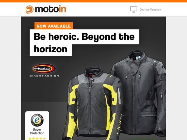 Be heroic with Held 🏍️