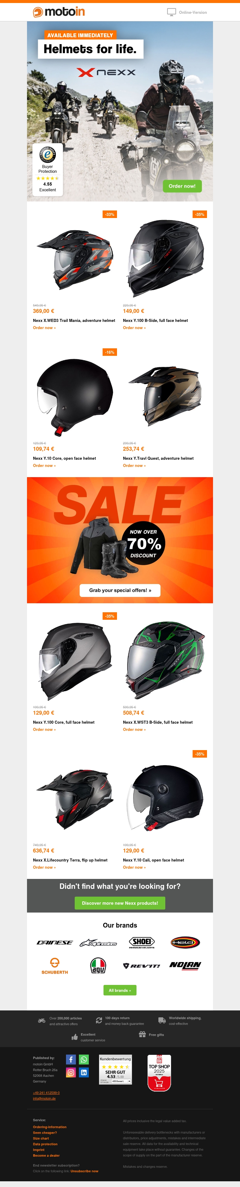 🤩 Nexx high-end helmets: Luxury meets safety 🤩 Nexx high-end helmets: Luxury meets safety