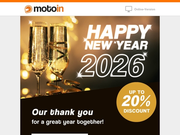 ✨ 2026 is just around the corner—get your exclusive 20% discount