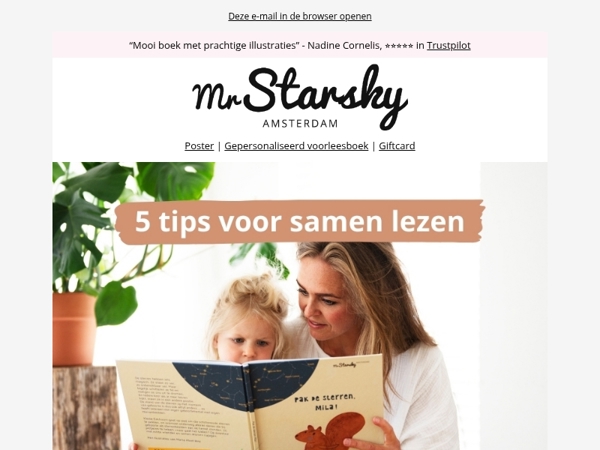 📚 5 tips voor samen lezen met je kind (2–5 jaar)