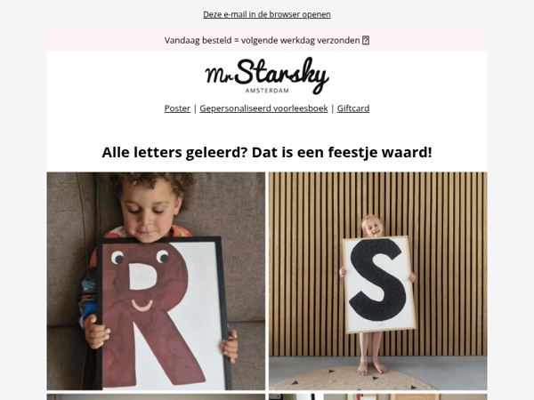 Alle letters geleerd! Het is zo’n bijzonder mijlpaal voor een kind.