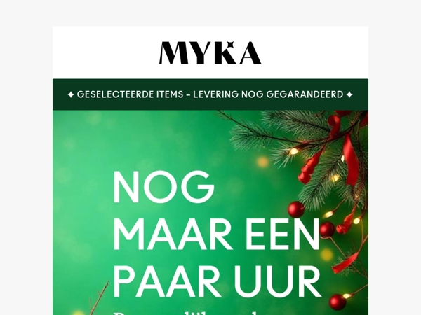 ⏰ Nog maar een paar uur — deze cadeaus komen nog op tijd