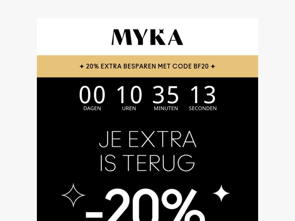 💝 We hebben je exclusieve korting geheractiveerd