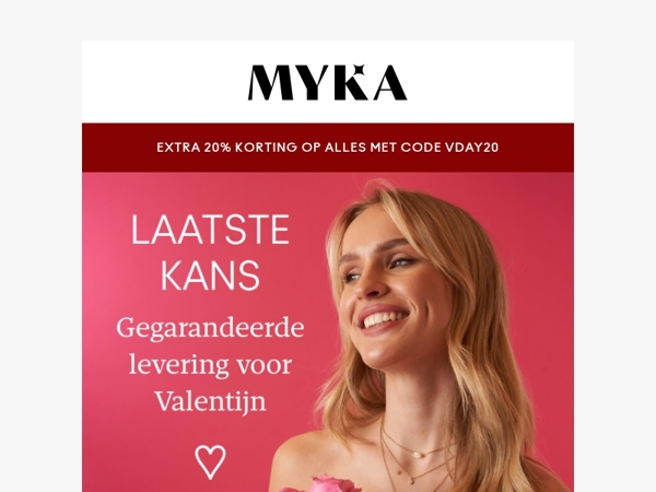 ⏰ Laatste kans voor Valentijnslevering