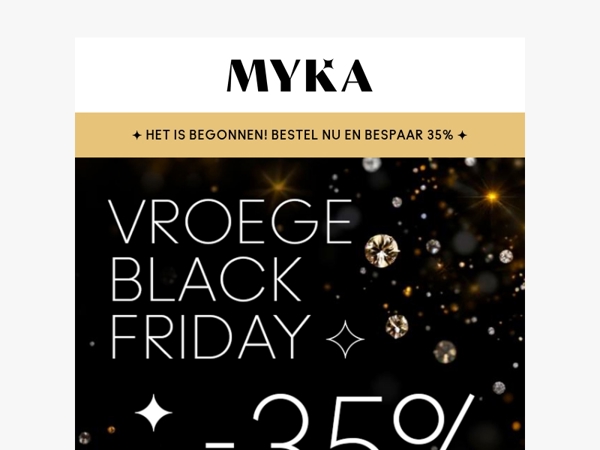 🏷️ Jouw 35% start VANDAAG!
