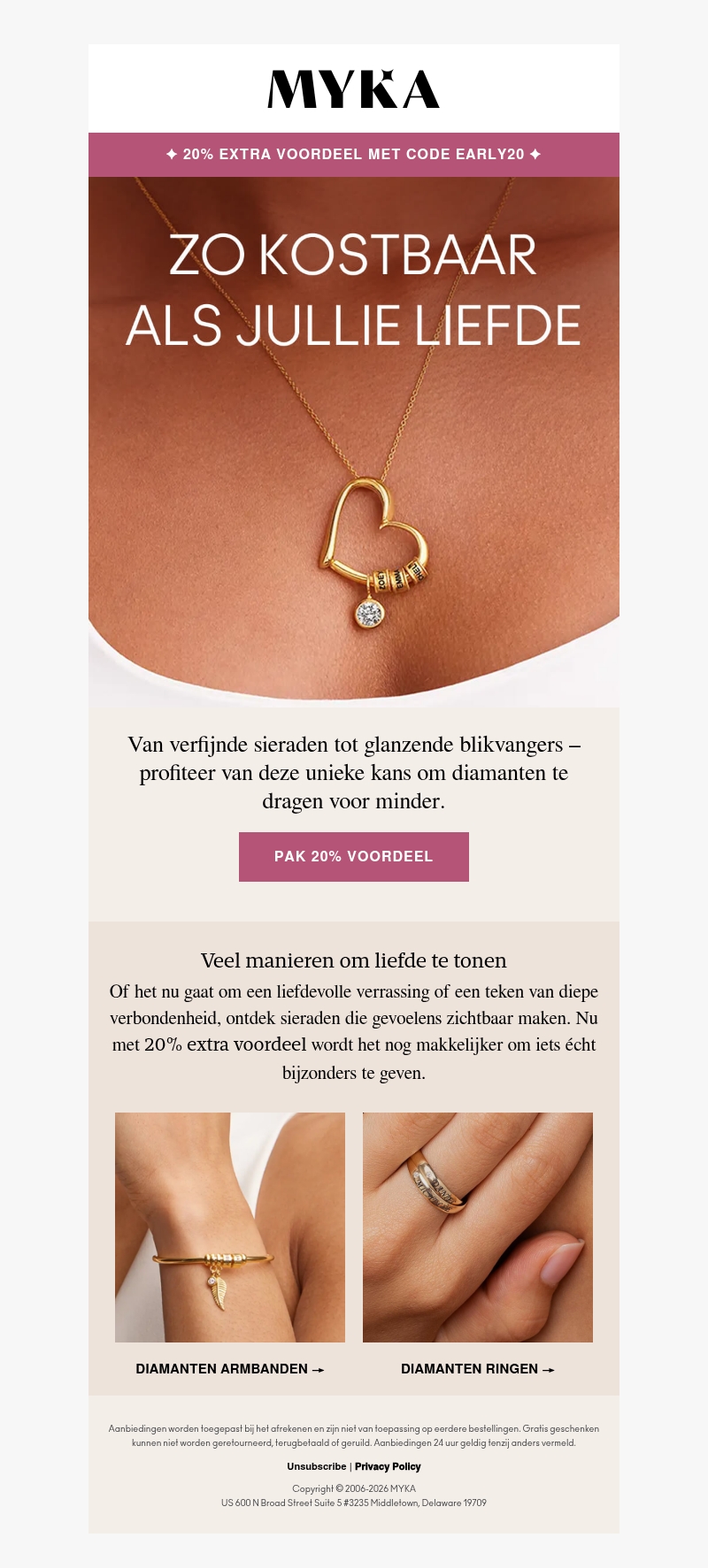 π 20% voordeel op onze mooiste diamanten π 20% voordeel op onze mooiste diamanten