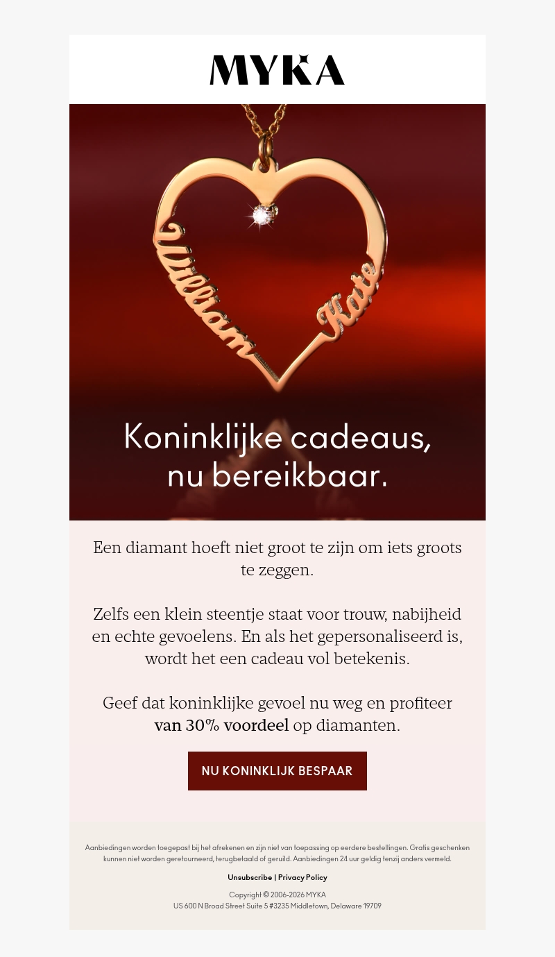 π Koninglijk geven. Slim besparen. π Koninglijk geven. Slim besparen.