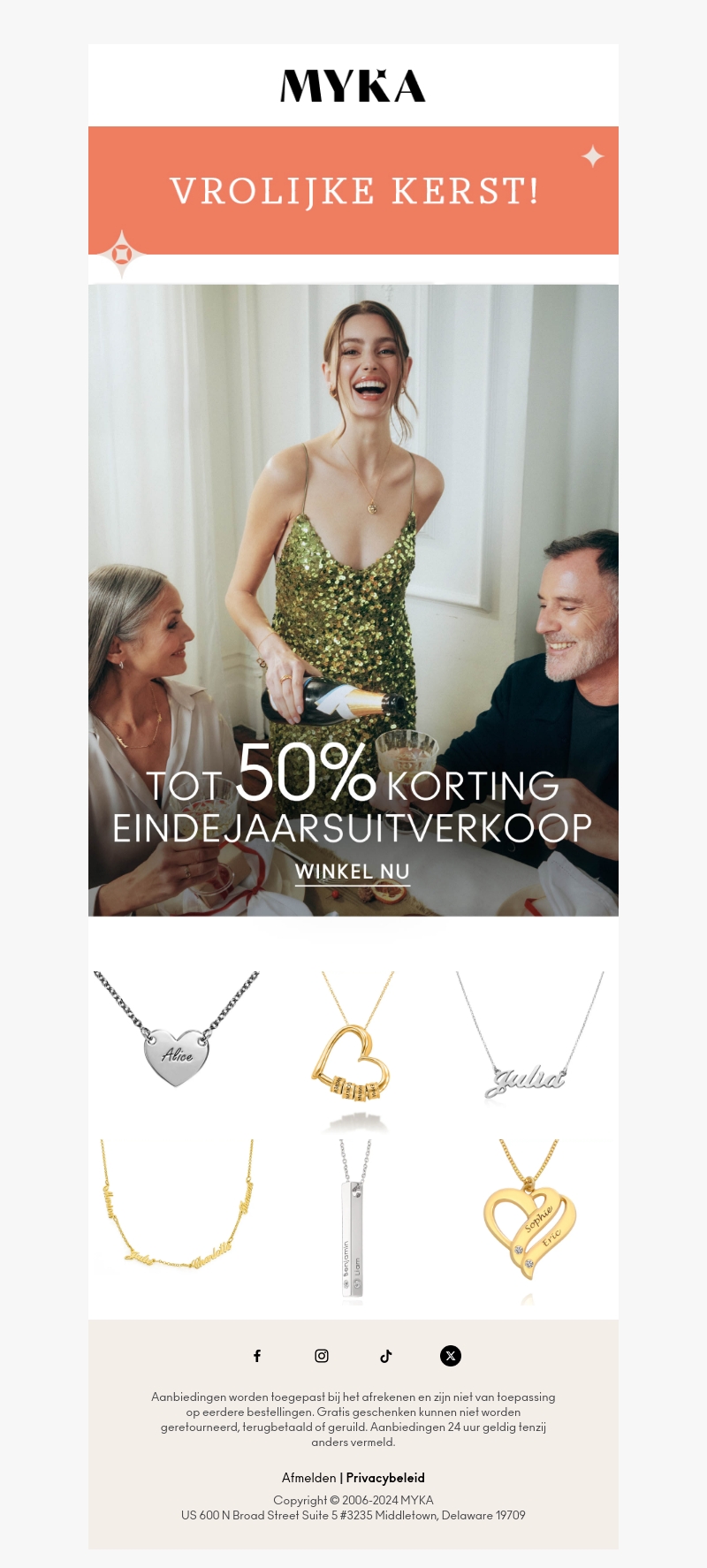 Eindejaarsuitverkoop: tot 50% korting Eindejaarsuitverkoop: tot 50% korting