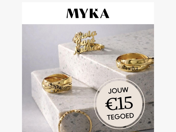 Verrassing: jouw tegoed wacht op je 💛