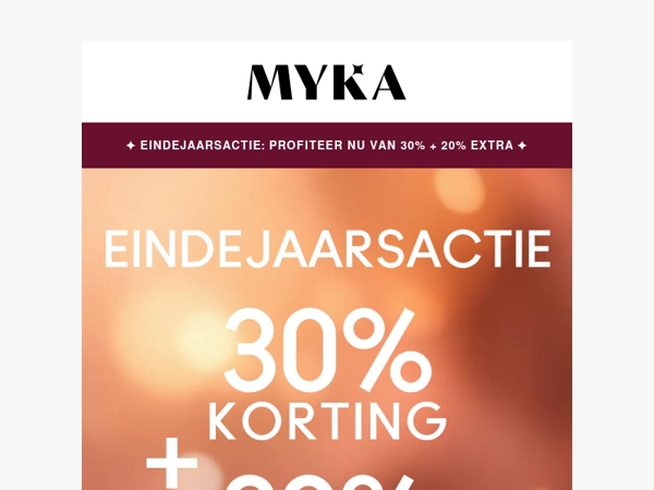 🎉 Eindejaarsactie: exclusieve voordelen aan het einde van het jaar