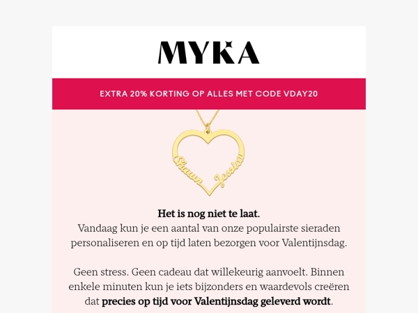 Je kunt het nog redden 💝