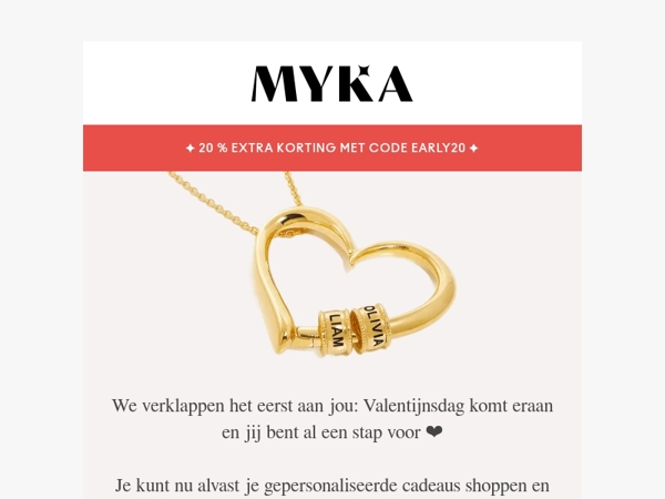 Een klein voordeel, speciaal voor jou 💕