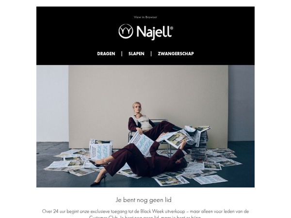 Exclusieve toegang tot Black Week begint MORGEN ⌛