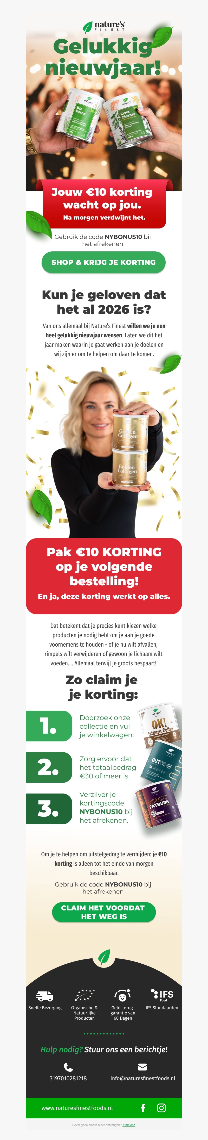 We wensen je een gelukkig nieuwjaar π€πΏ We wensen je een gelukkig nieuwjaar π€πΏ