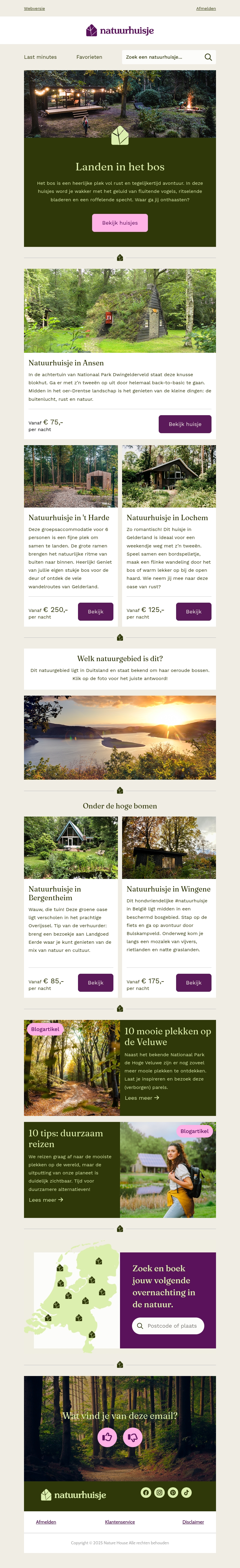 Landen in het bos 🌳 Landen in het bos 🌳