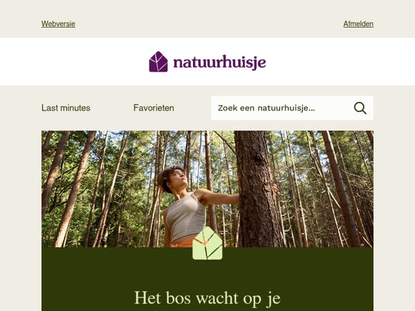 🌲Het bos wacht op je. 