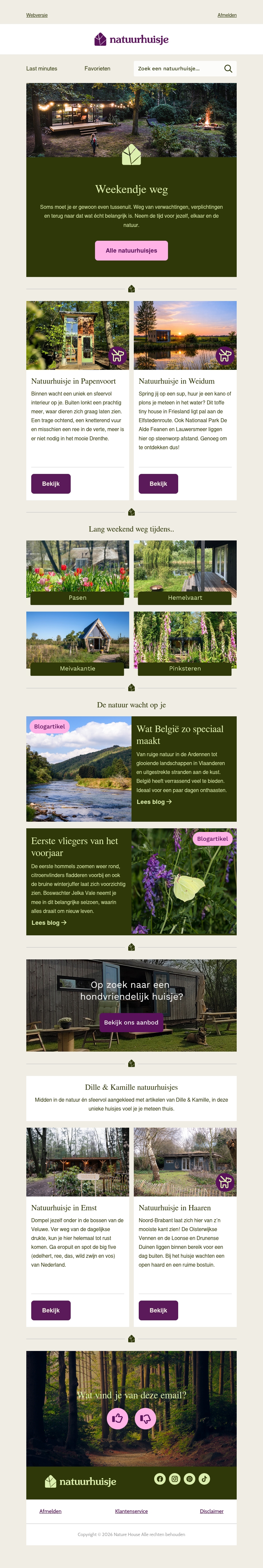π‘ Weekendje weg π‘ Weekendje weg