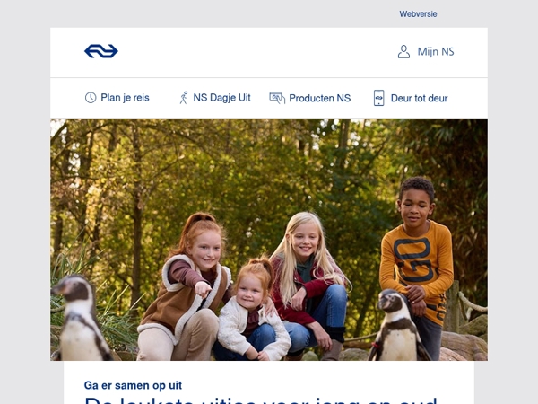 Stap in de trein en beleef een onvergetelijk dagje uit