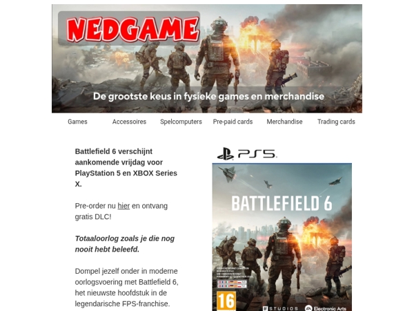 DEZE WEEK: Battlefield 6 / Little Nightmares III