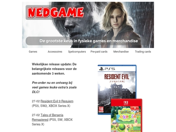 Bekijk de pre-orders voor de komende 3 weken / Super Mario Galaxy​ Amiibo​'s