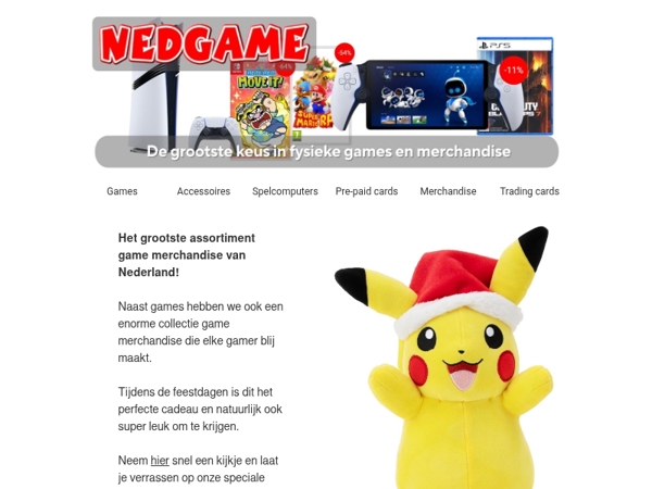 Bekijk nu ons grote assortiment game merchandise en Pokémon TCG
