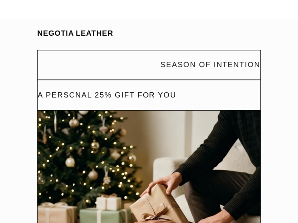 A personal gift for you