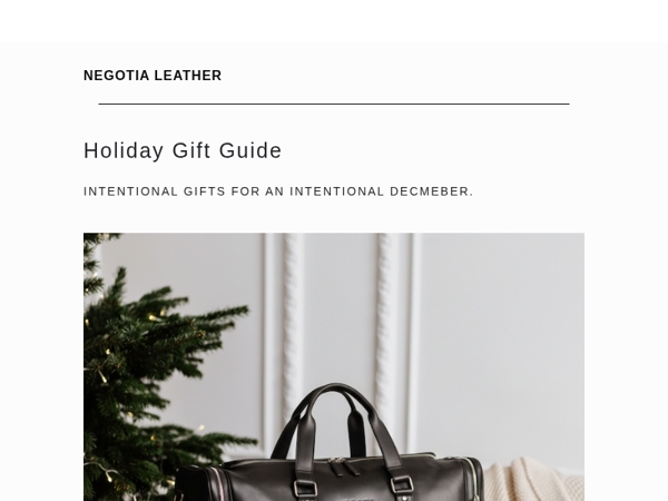 Gifts with intention