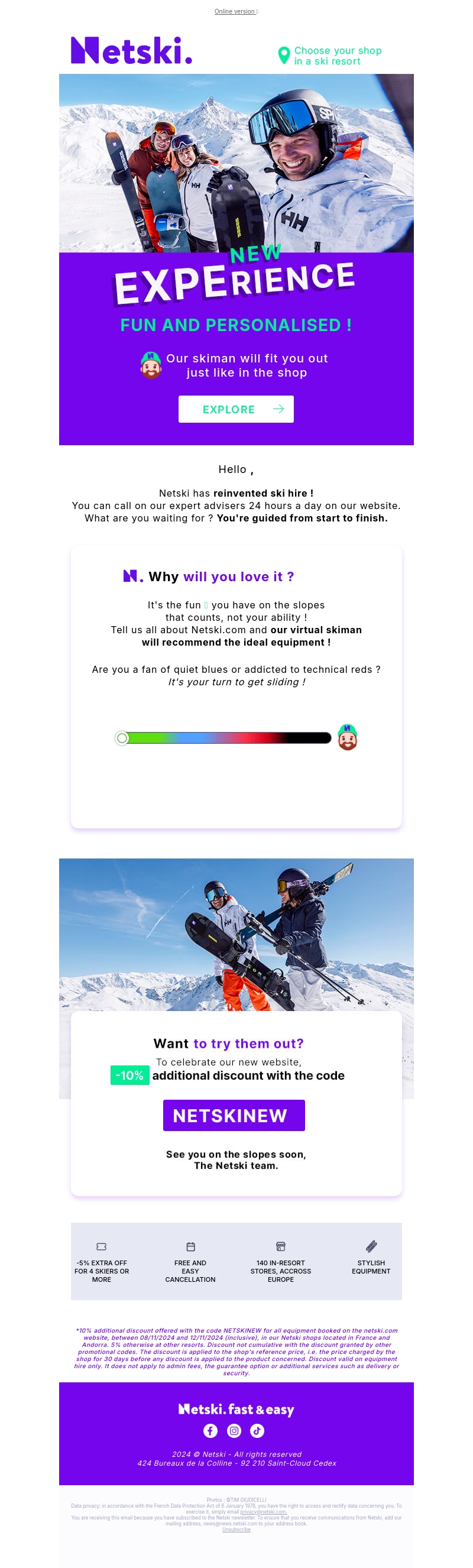 ✨ Exclusive Offer: Whiz down the slopes ✨ Exclusive Offer: Whiz down the slopes