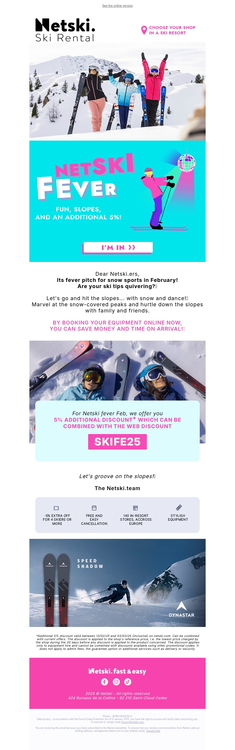 🔥 Netski Fever: the fever rises... and extra 5%🎿 🔥 Netski Fever: the fever rises... and extra 5%🎿