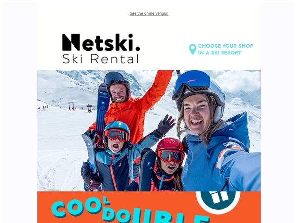 ⏳ Tick Tock: final moments for twice as much Cool Skiing power!