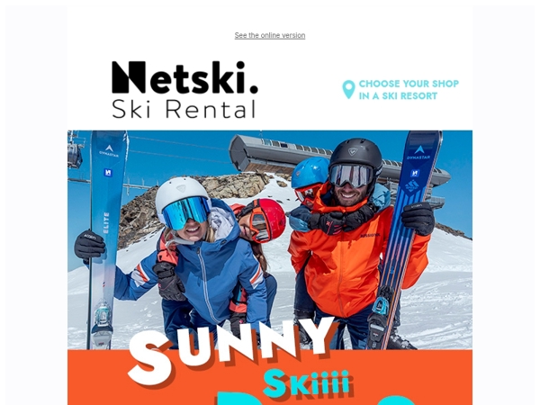 Enjoy the Sunny Ski Deals!