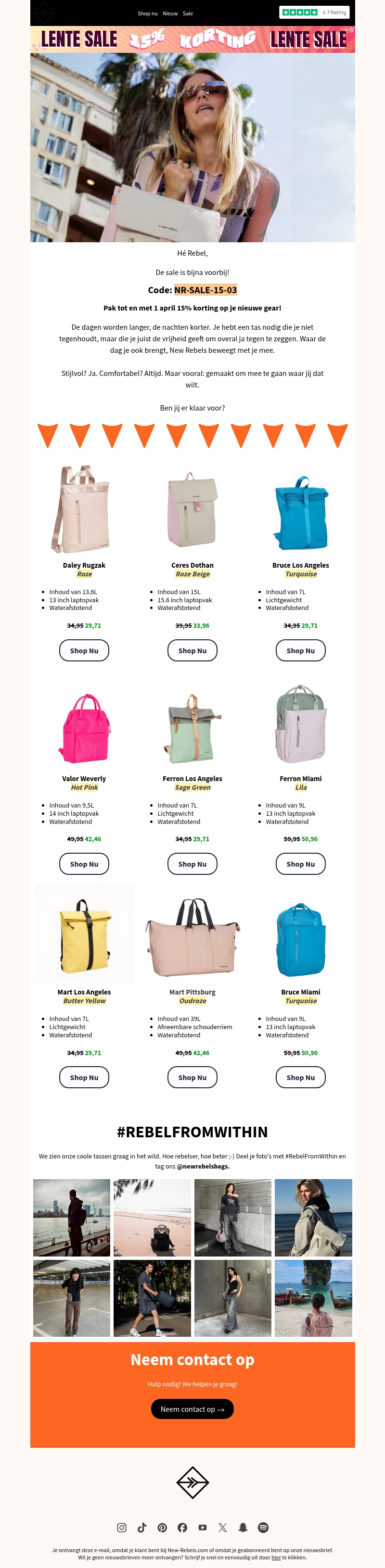 LAATSTE KANS: 15% korting! ☀️ LAATSTE KANS: 15% korting! ☀️