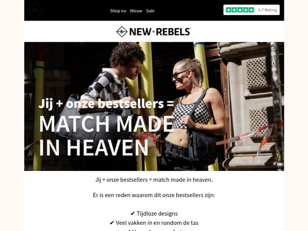 De bestseller voor elke trip (en elke outfit)